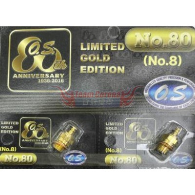 OS No.8 Gold medium Glow Plug